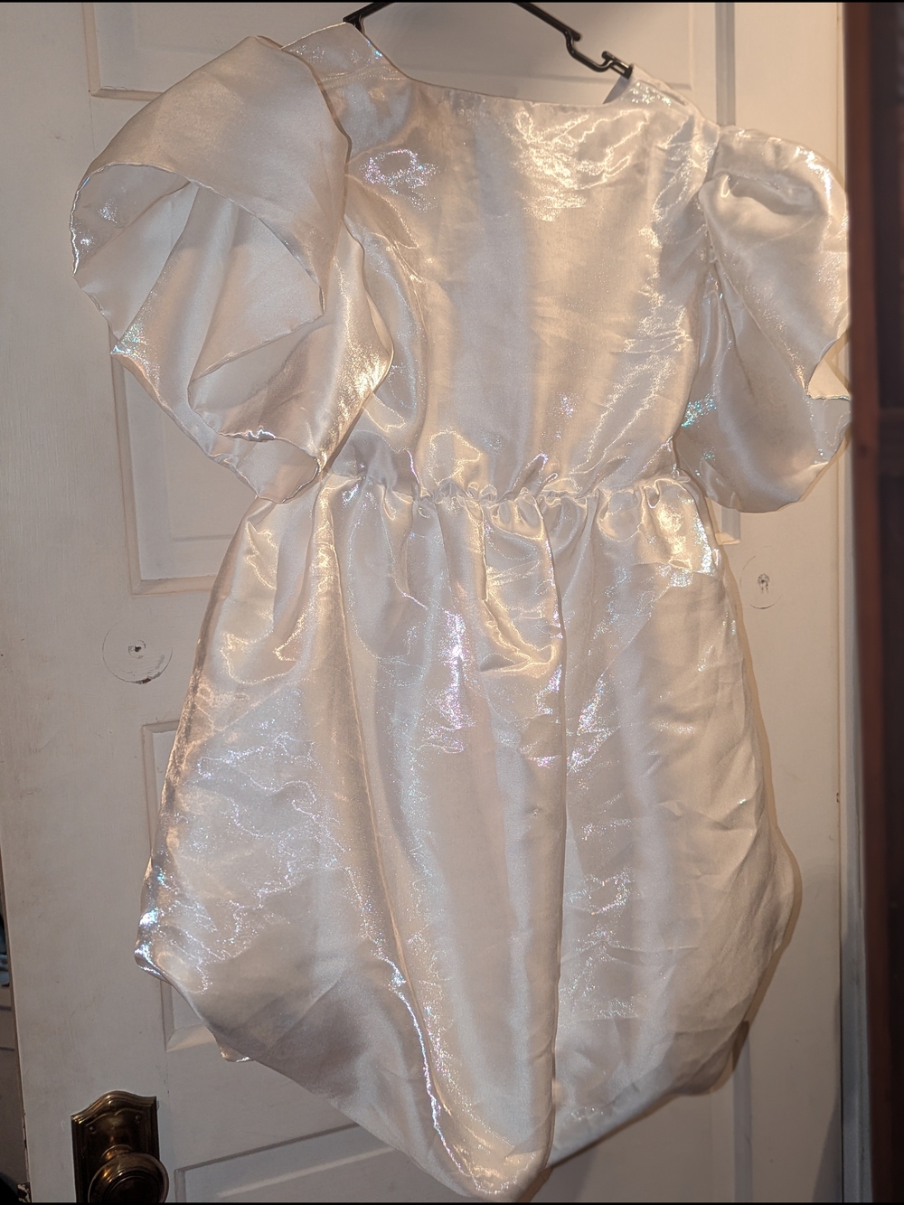 AKIRA Keep It Simple Babydoll Dress With Ruffle Sleeves - Picture 4 of 5